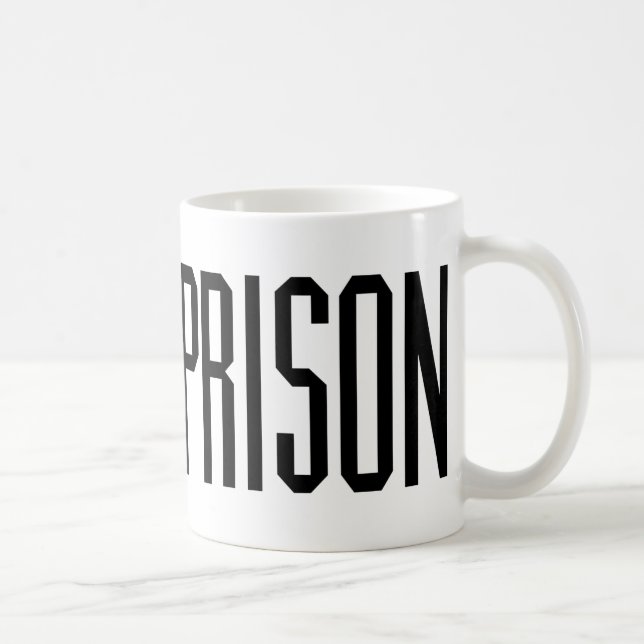 ENJOY PRISON COFFEE MUG (Right)