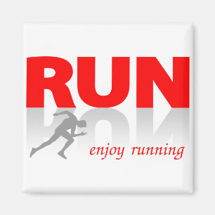 Enjoy running magnet