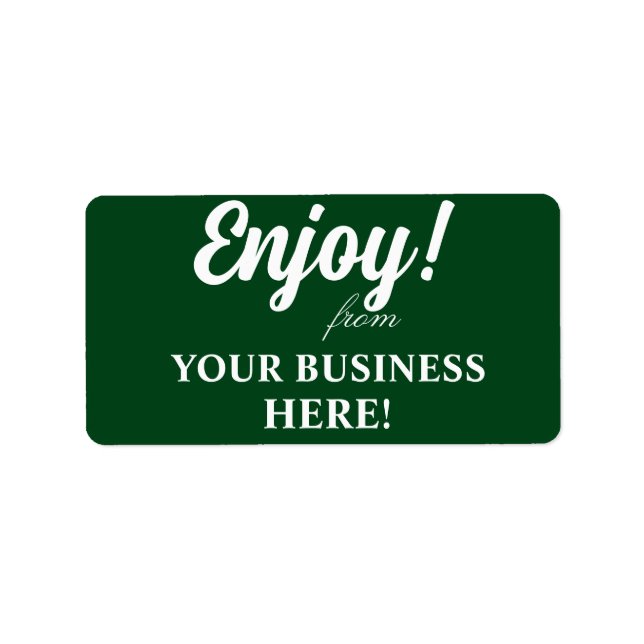 ENJOY STICKERS (Front)