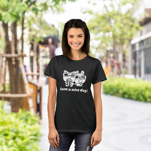 Enjoy Summer with our Have a Nice Day' Cute Cat T-Shirt