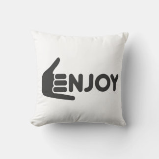 Enjoy T-Shirt Cushion
