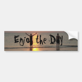 Enjoy the Day Bumper Sticker