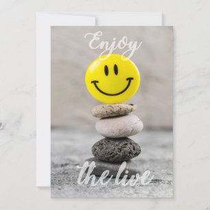 Enjoy the life! invitation