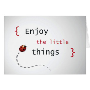 Enjoy The Little Things 2