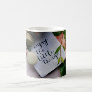 Enjoy The Little Things Coffee Cookies Peace Mug
