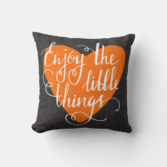 Enjoy The Little Things Cushion (Front)
