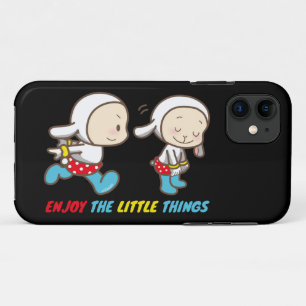 ENJOY THE LITTLE THINGS cute funny motivational iPhone 11 Case