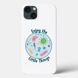 Enjoy the Little Things Funny Biology iPhone 13 Case