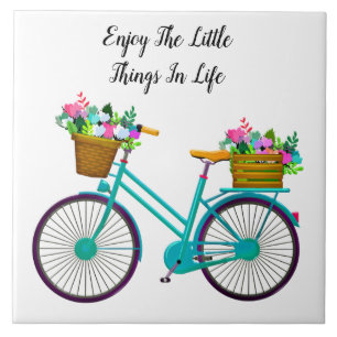 Enjoy The Little Things In Life Tile