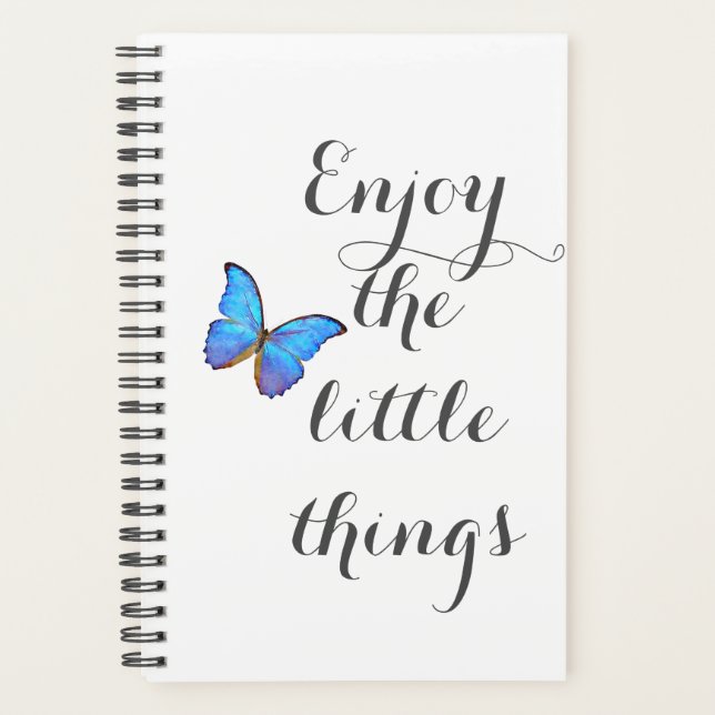Enjoy the Little Things Planner (Front)