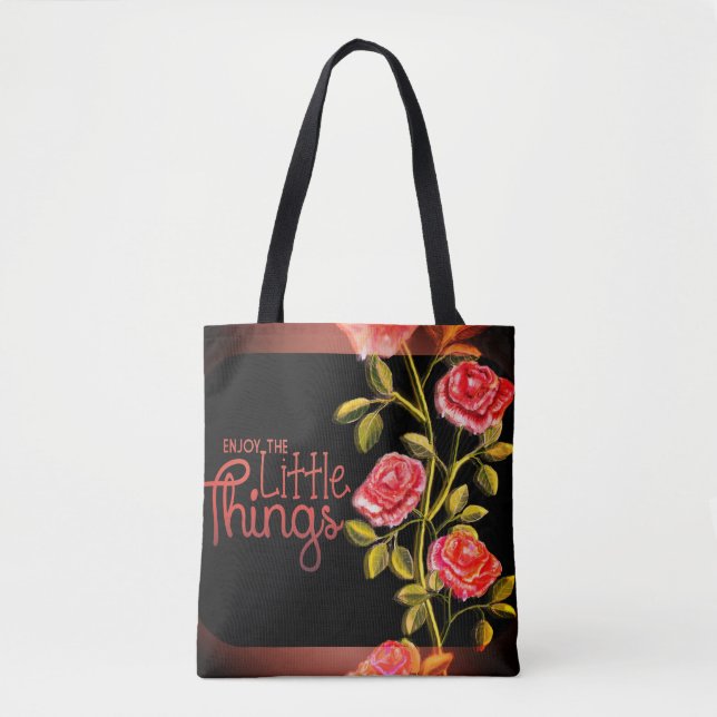 Enjoy The Little Things Tote Bag (Front)