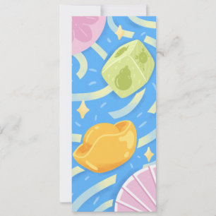 Enjoy The Lucky Game - Funky Cute Style Invitation