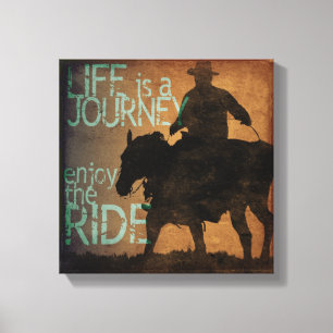 Enjoy the Ride Canvas Print