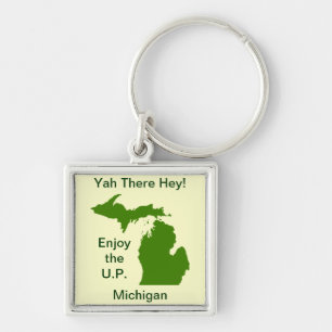 Enjoy the U.P. Michigan with Da Yoopers Key Ring