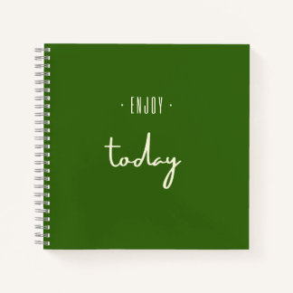 enjoy. today. Notebooks & Journals