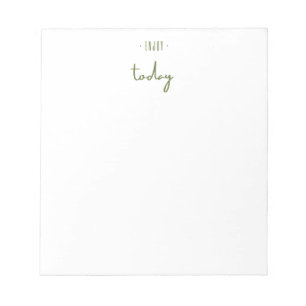 enjoy. today. Notepads Stationery