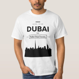Enjoy Tourists Dubai UAE Novelty Graphic Tees & Co