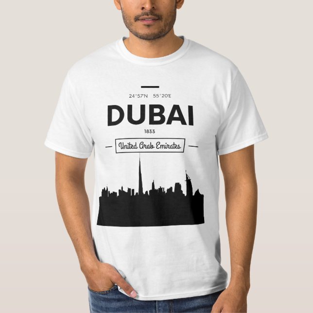 Enjoy Tourists Dubai UAE Novelty Graphic Tees & Co (Front)