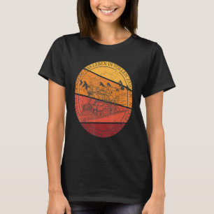 Enjoy Train Life Railroad Steam Locomotive Railway T-Shirt