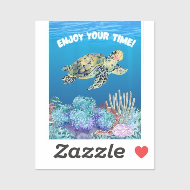 Enjoy turtle (Sheet)