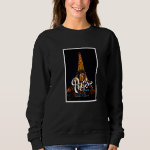 Enjoy Wear Cool Real Paris Eiffel Tower Graphic De Sweatshirt