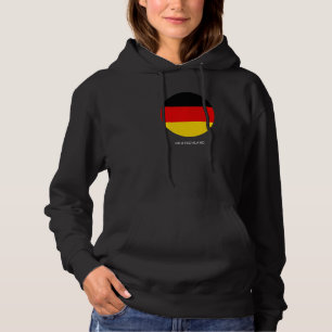 Enjoy Wear Germany Flag Illustration Graphic Hoodie