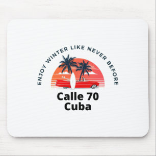 Enjoy Winter In Calle 70 Cu In Clic Cars And Surfi Mouse Mat