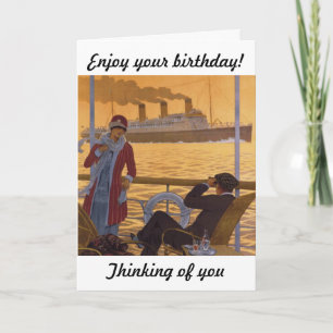 Enjoy your birthday card
