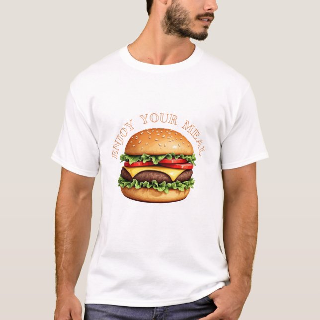 Enjoy your meal T-shirt  (Front)