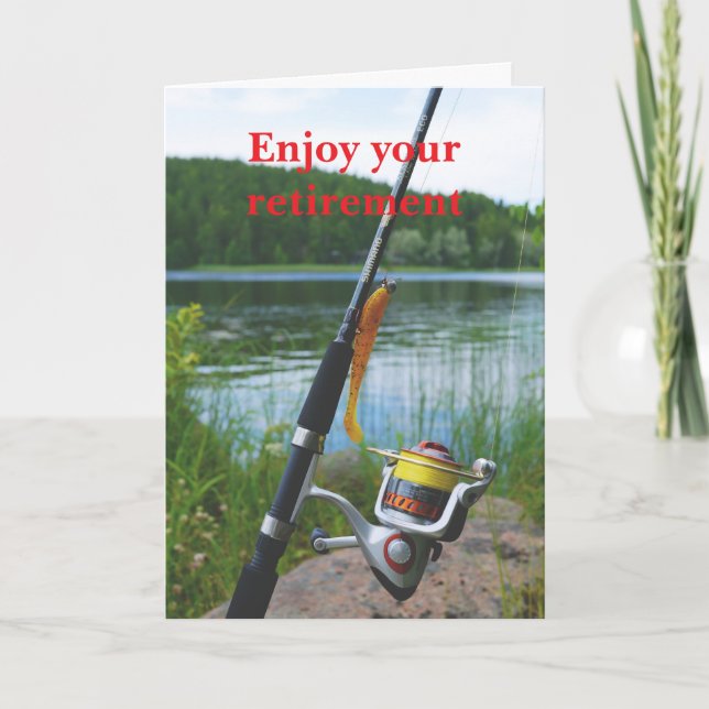 Enjoy your retirement. card (Front)