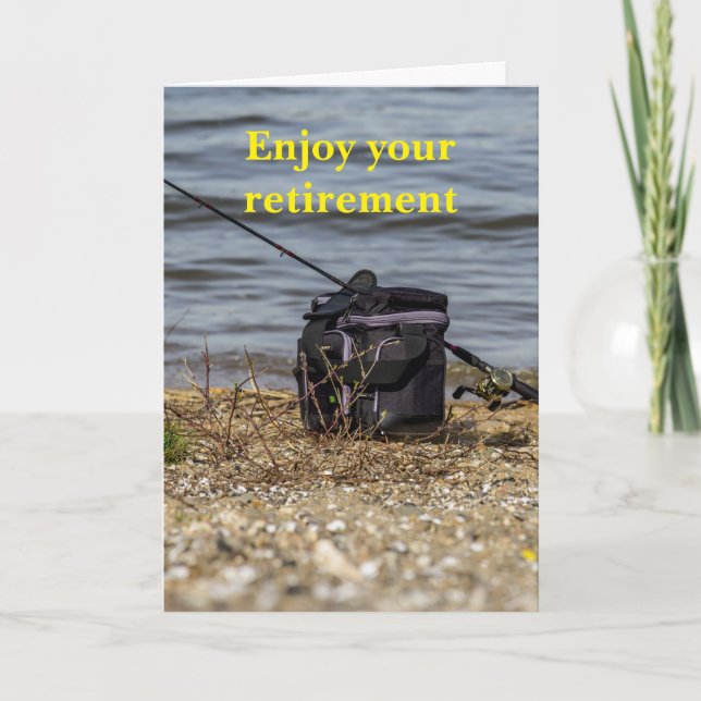 Enjoy your retirement. card (Front)