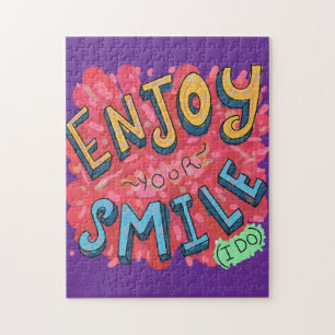 Enjoy Your Smile (I Do) Jigsaw Puzzle