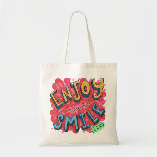Enjoy Your Smile (I Do) Tote Bag