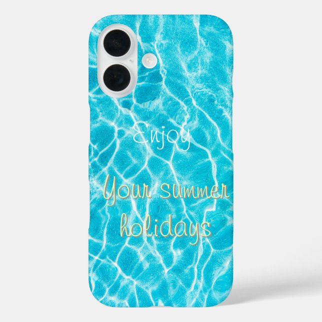 Enjoy your summer holidays Case-Mate iPhone case (Back)