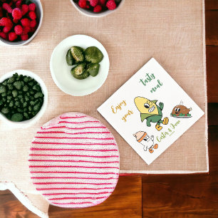 Enjoy your tasty meal napkin