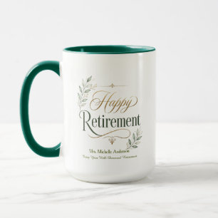 Enjoy Your Well-Deserved Retirement Personalized Mug