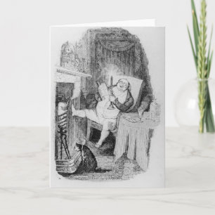 Enjoying Christmas Holiday Card