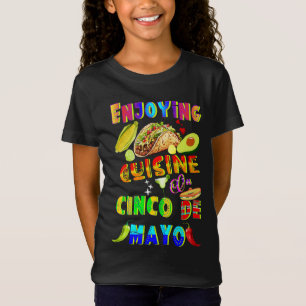 Enjoying Cuisine On Cinco de Mayo T-Shirt