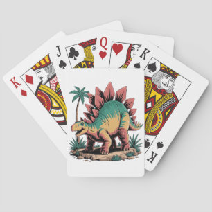 Enjoying life playing cards
