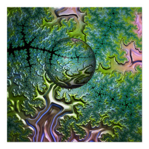 Enjoying the Journey Glossy Poster