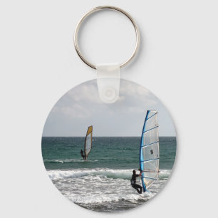Enjoying the wind key ring