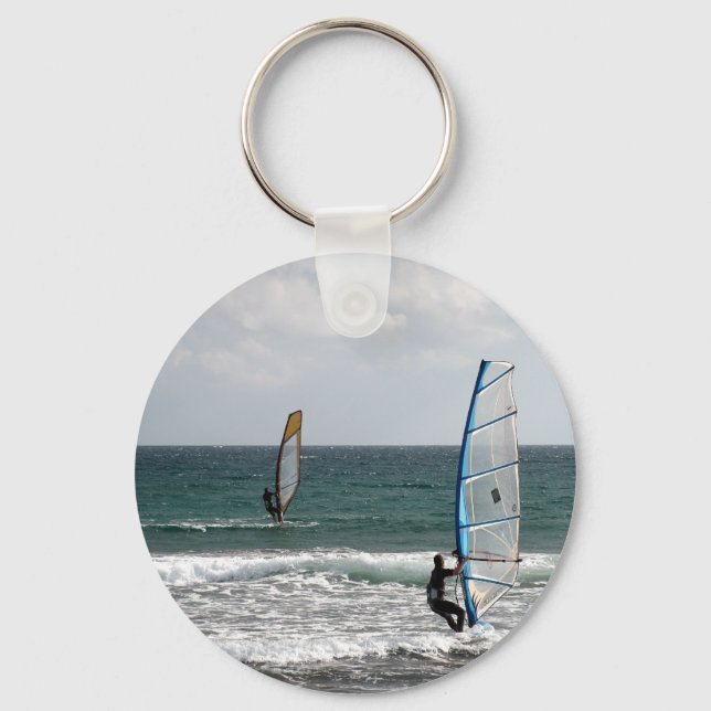 Enjoying the wind key ring (Front)