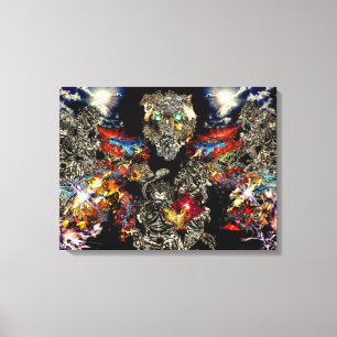 Enki Canvas Print