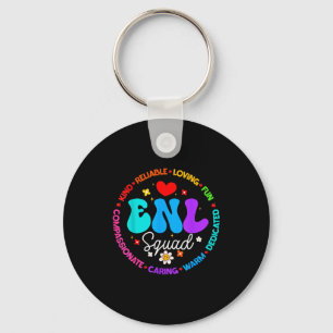 Enl Squad Teacher Squad English New Language Crew  Key Ring
