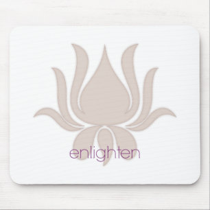 Enlighten Lotus Mouse Mat