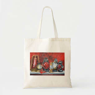 Enlightened Past (Lanturns) Tote Bag
