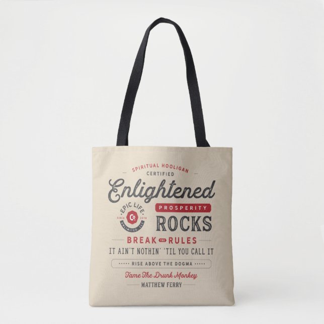 Enlightened Prosperity Rocks Bag (Front)