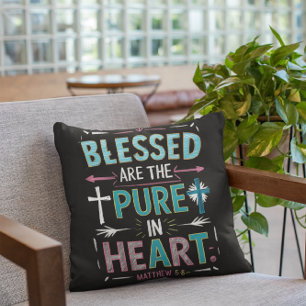 Enlightening Words Amidst a Cross Cushion