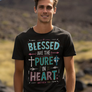 Enlightening Words Amidst a Cross T-Shirt
