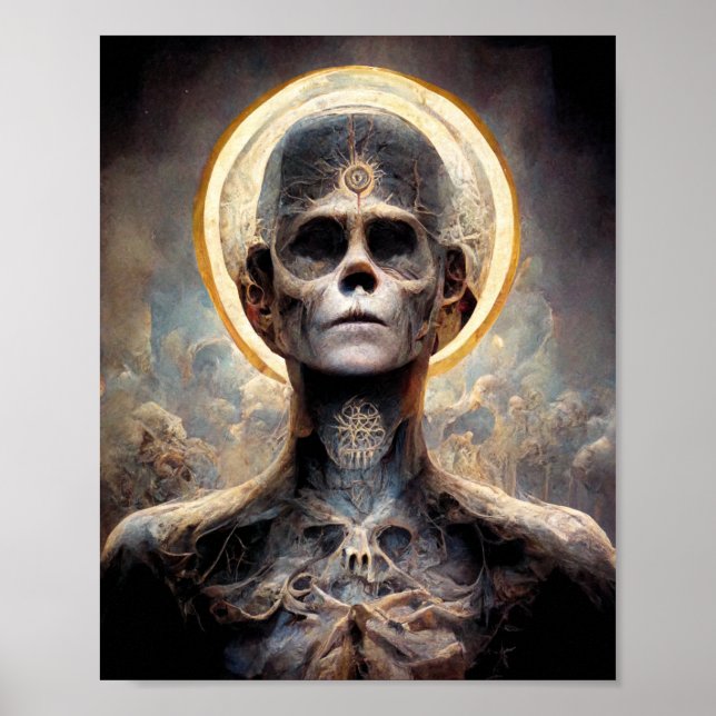 Enlightenment 2 Fantasy Sci-Fi Art Poster (Front)